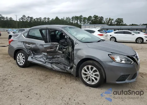 2019 Nissan Sentra S из США, поврежденный, VIN 3N1AB7AP0KY220088